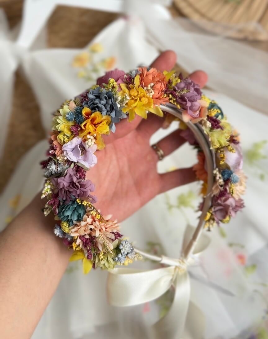 Bloom χειροποίητη flower crown