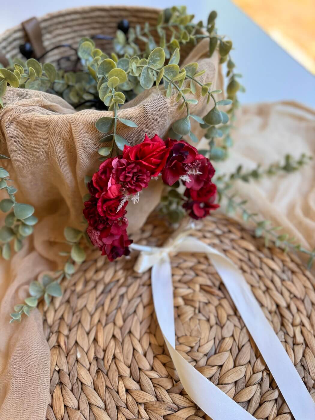 “Calliope” χειροποίητη Flower Crown