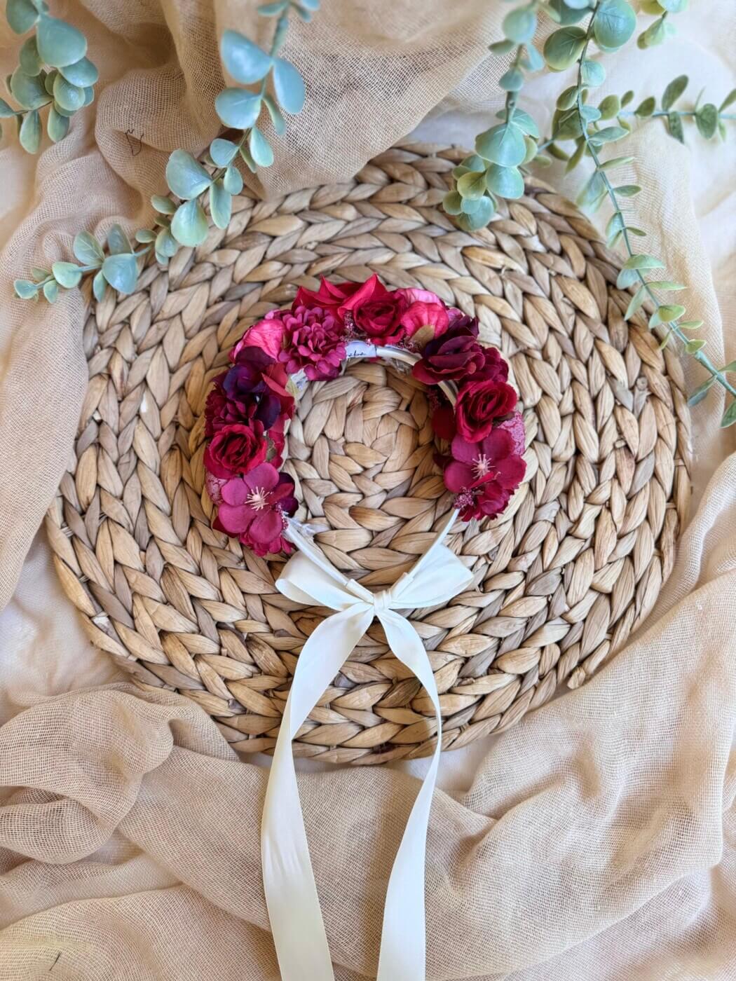 “Calliope” χειροποίητη Flower Crown