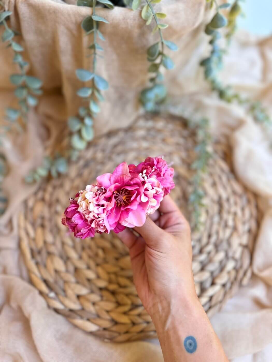 “Phoebe” χειροποίητο Flower Clip