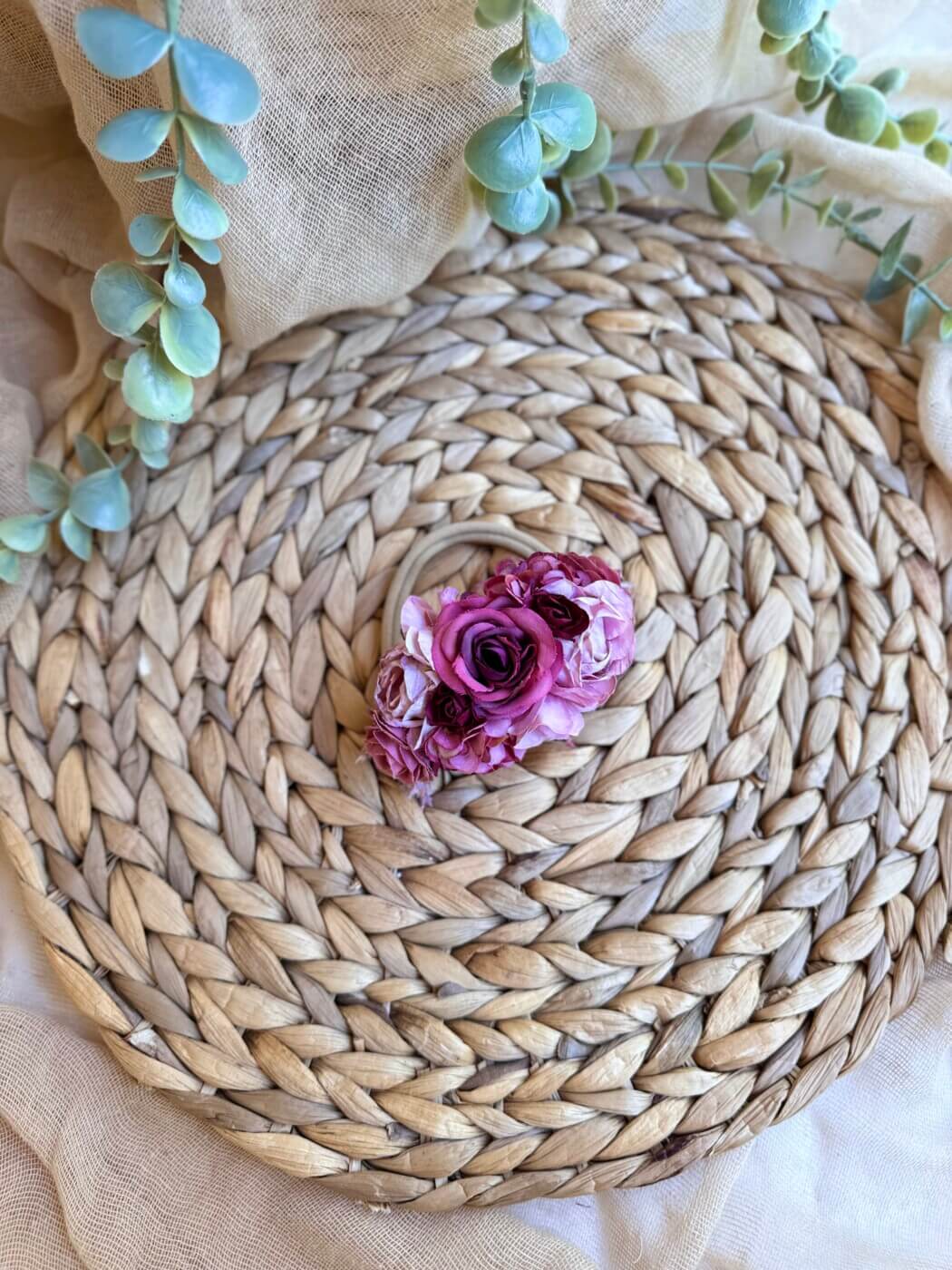 “Cassandra” χειροποίητη Flower Headband