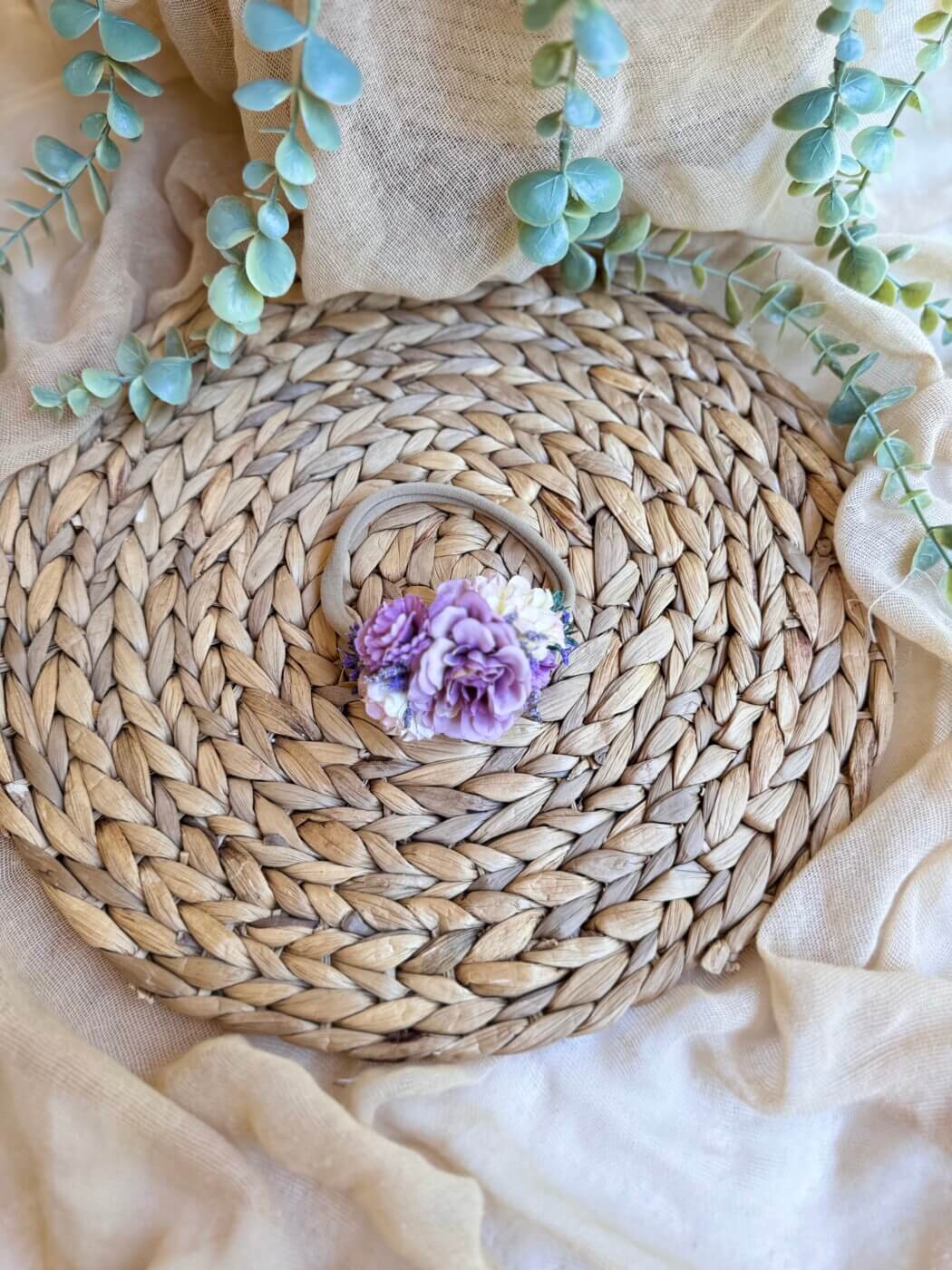 “Susanne” χειροποίητη Flower Headband