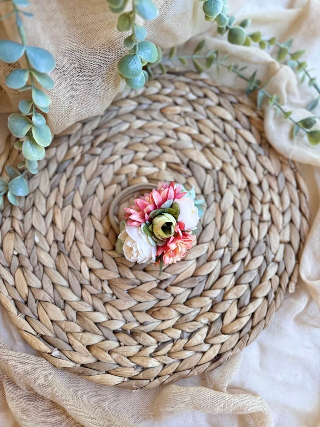 “Gisele” χειροποίητη Flower Headband