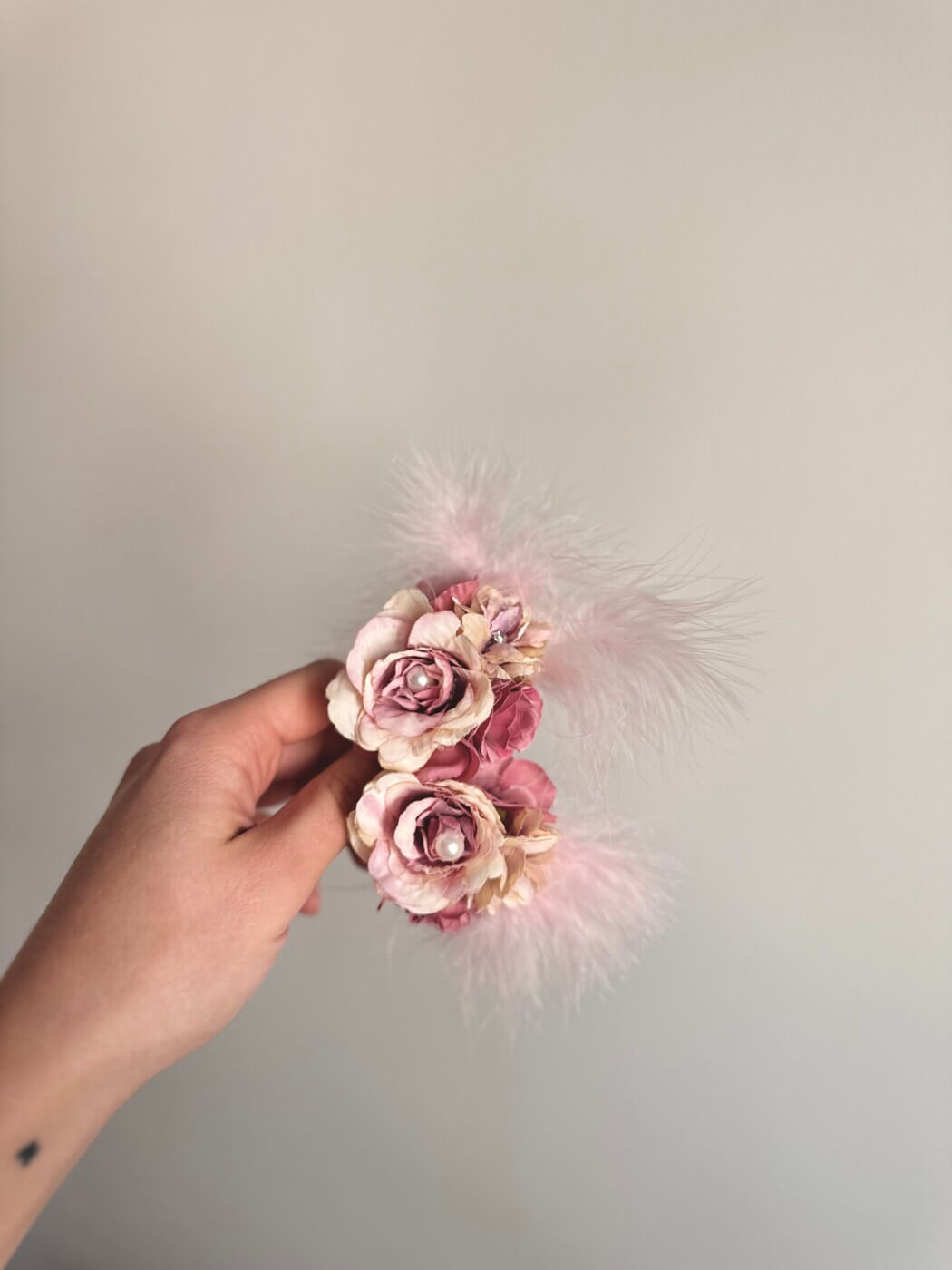 “Lilian” χειροποίητα floral clips